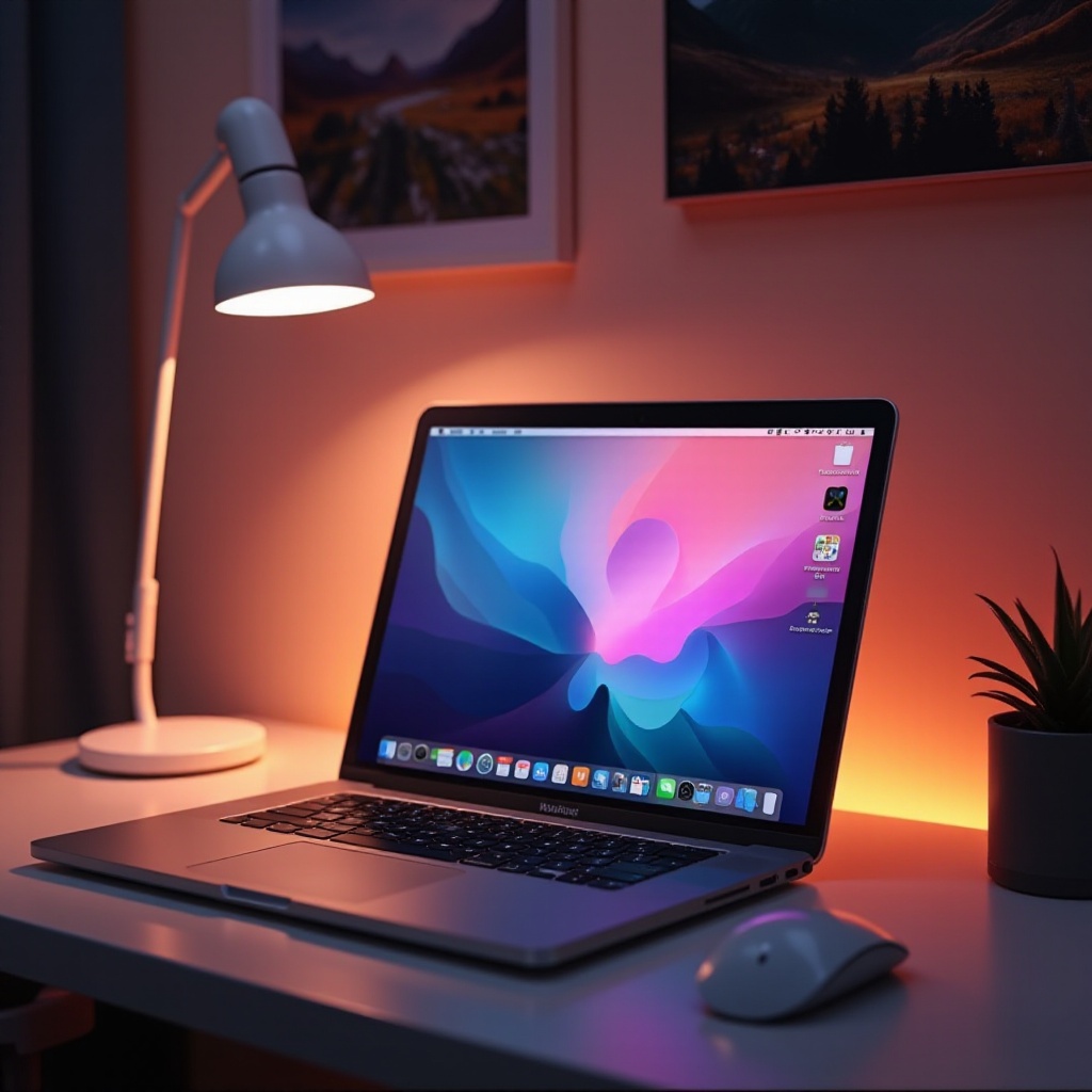 как настроить MacBook Air
