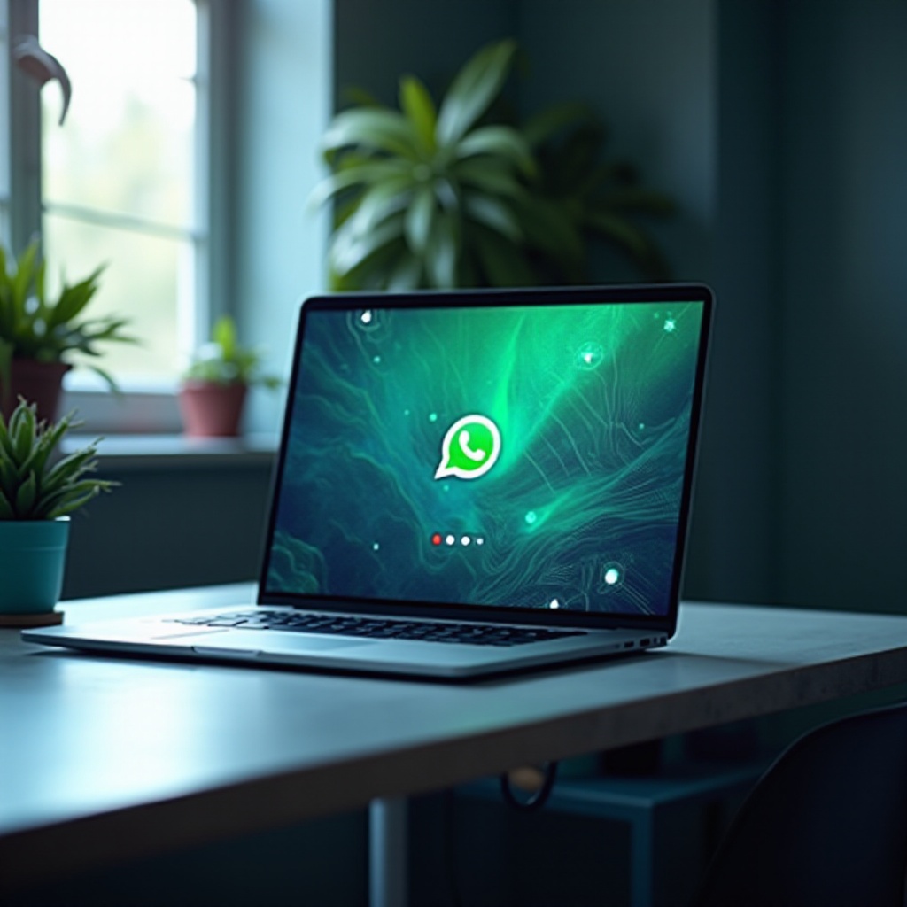 status laptopa dla WhatsApp
