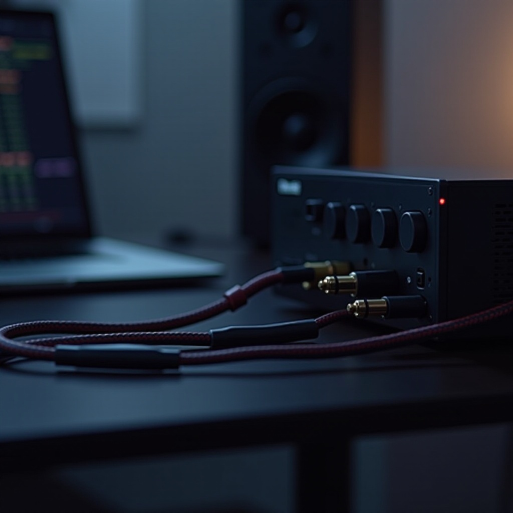 como conectar o computador ao amplificador