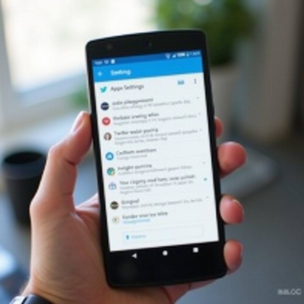 วิธีออกจากระบบทวิตเตอร์บนแอนดรอยด์