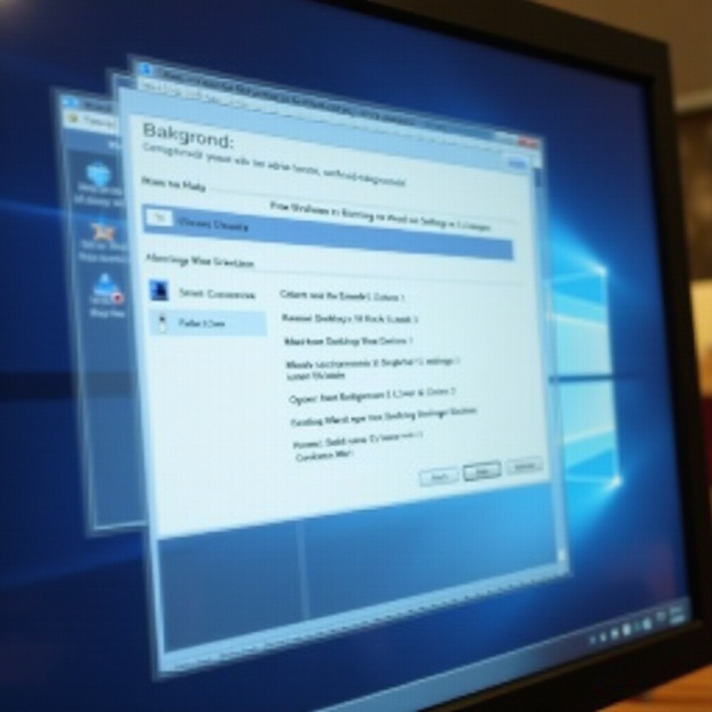 วิธีเปลี่ยนพื้นหลังบน Windows