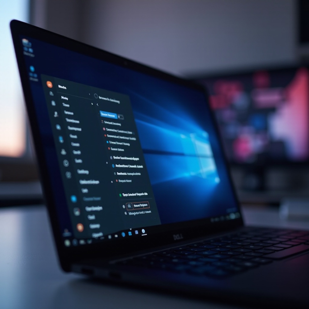 вращение экрана на ноутбуке Dell