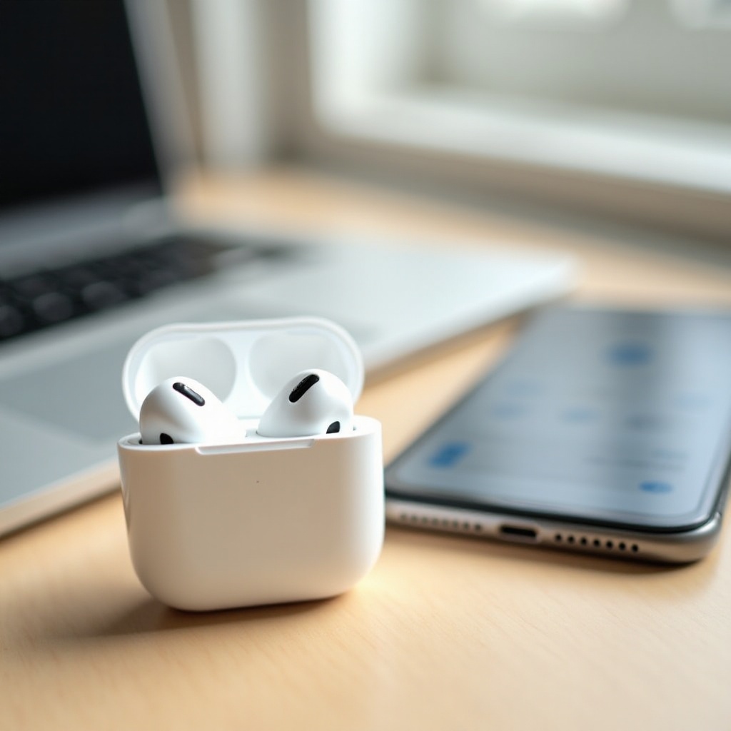 AirPods เชื่อมต่อเมื่ออยู่ในเคส