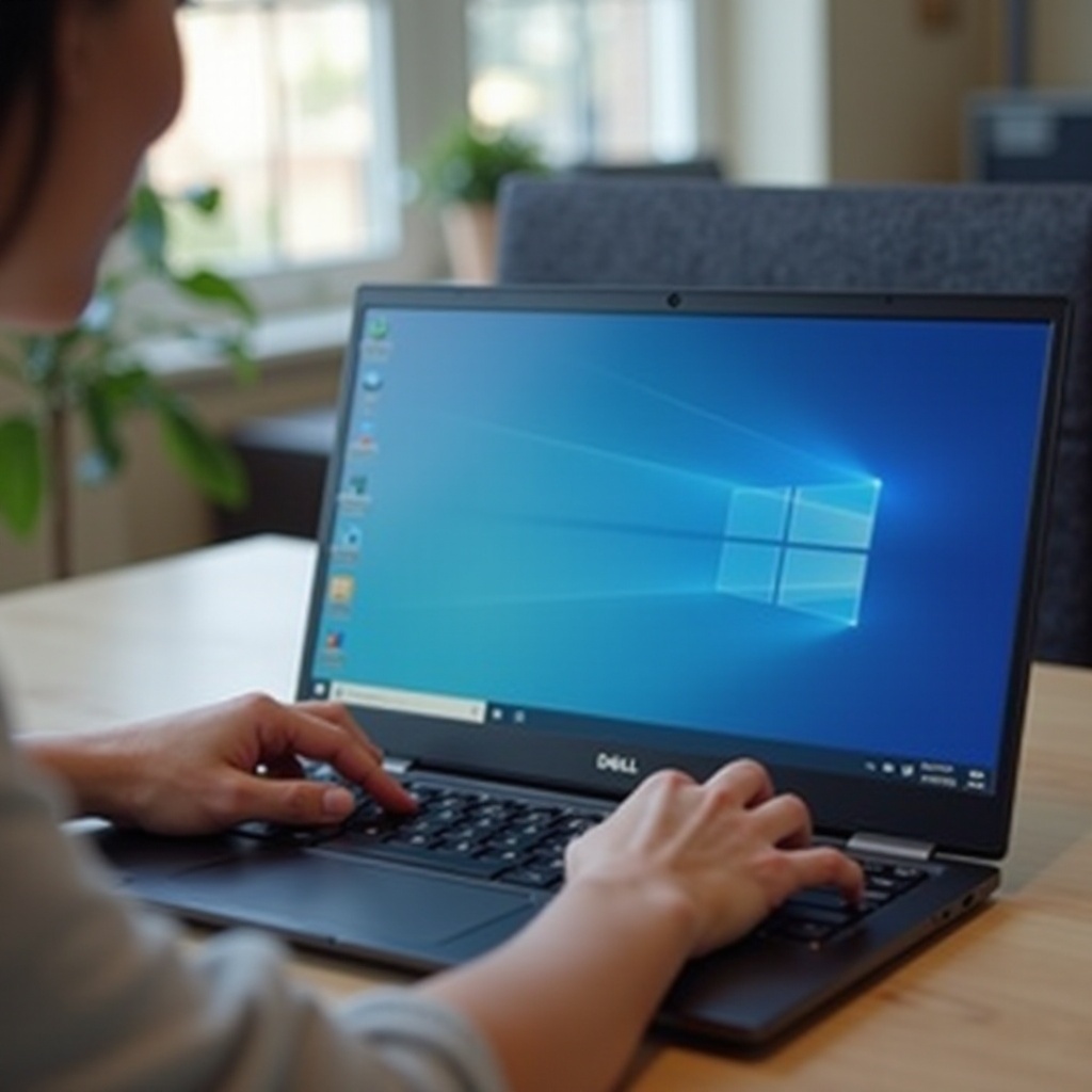 หมุนหน้าจอบนแล็ปท็อป Dell