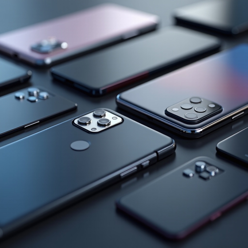 telefony z czytnikiem linii papilarnych z tyłu