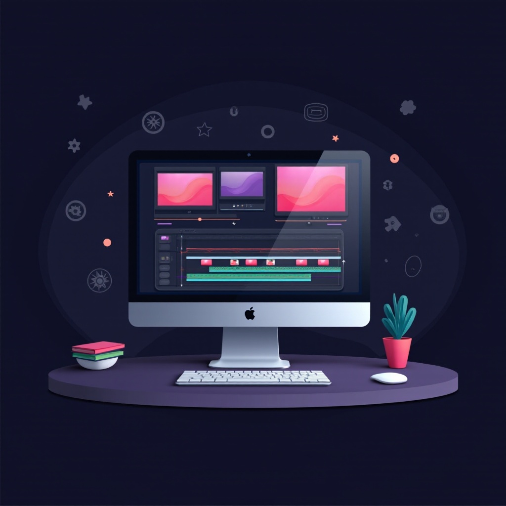 como mesclar vídeos no Mac