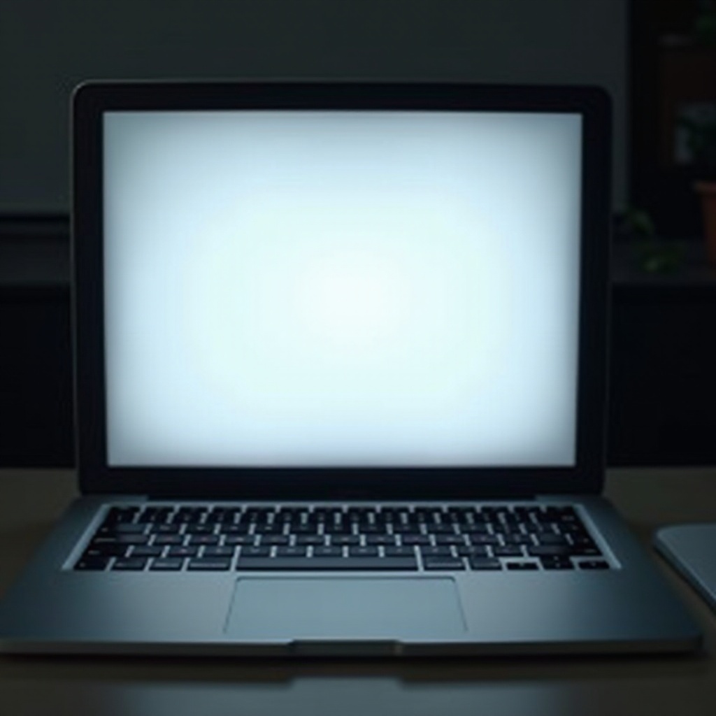 ekran MacBook Pro nie działa, ale klawiatura jest podświetlona