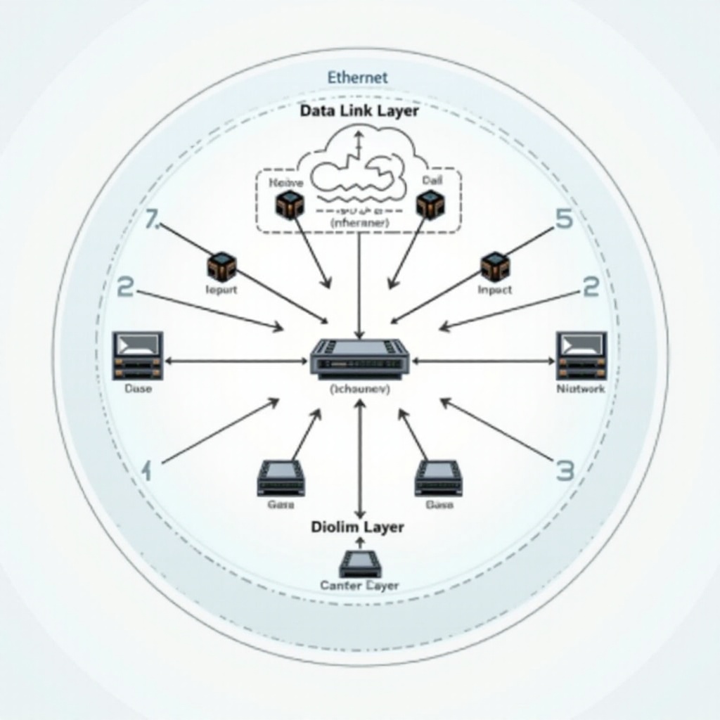 อีเธอร์เน็ตทำงานในเลเยอร์ใด