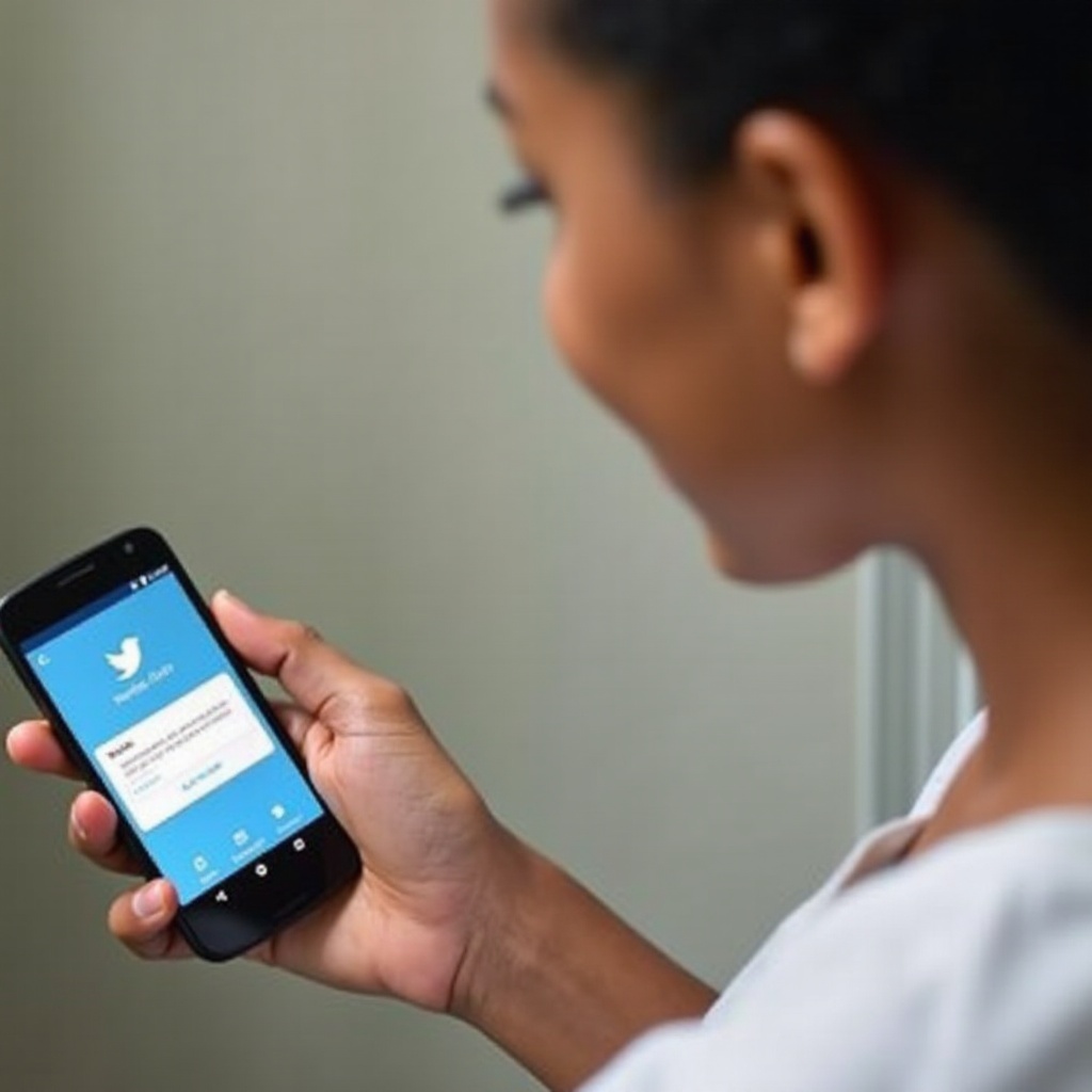 jak wylogować się z Twittera na Androidzie