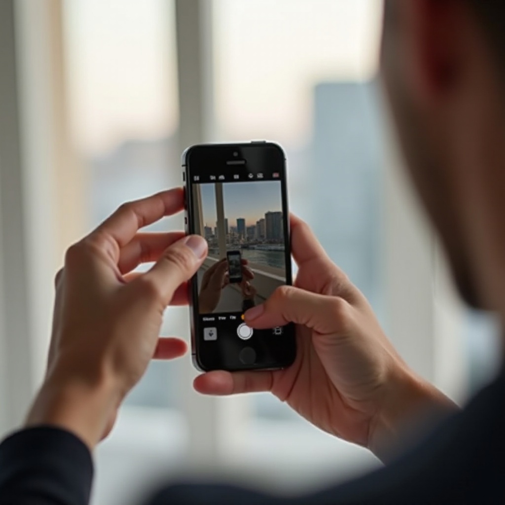 jak wyłączyć odbicie w aparacie iPhone'a