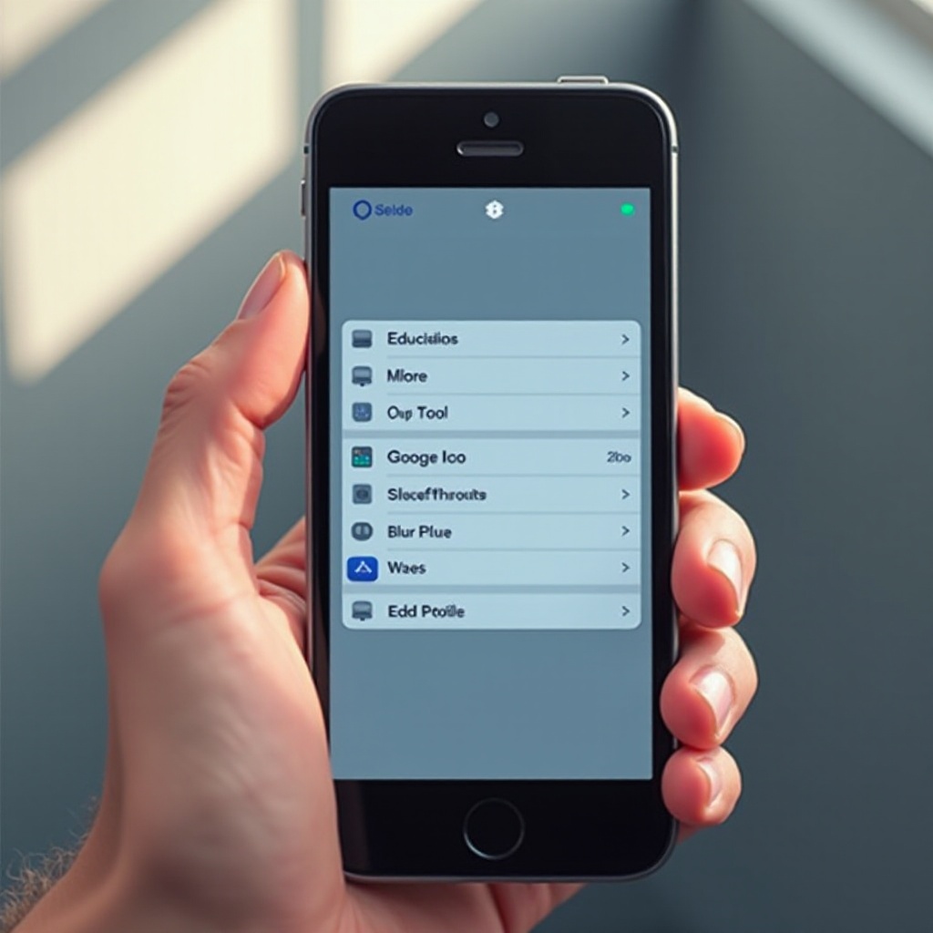 отключение синего света на iPhone