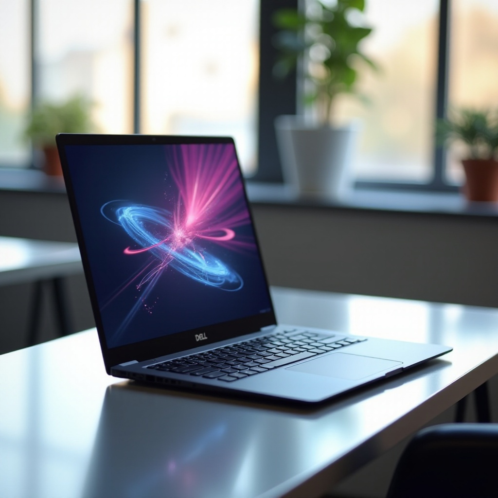 girando a tela no laptop Dell