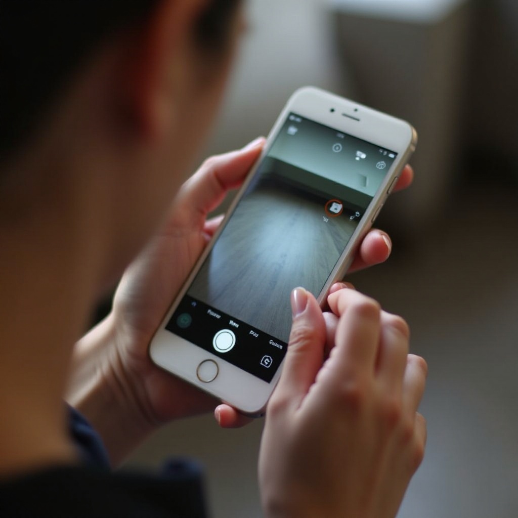 jak wyłączyć odbicie w aparacie iPhone'a