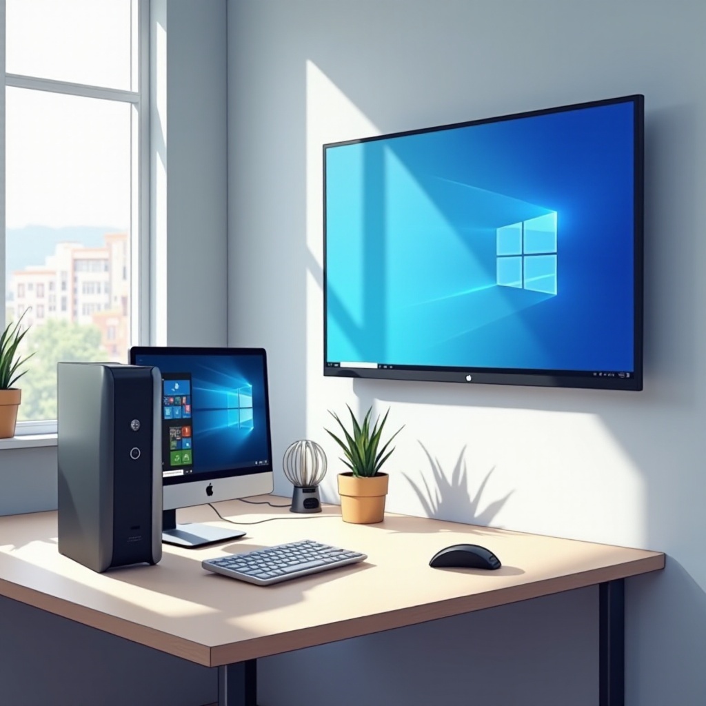 kopiowanie ekranu z komputera na telewizor Windows 11